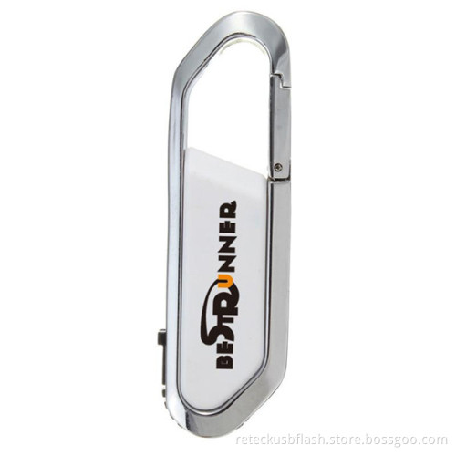 Metal Key Ring Waterproof USB Stick Pen Drive